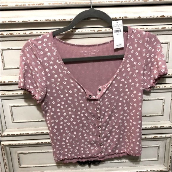 American Eagle Outfitters | Tops | American Eagle Crop Top | Poshmark
